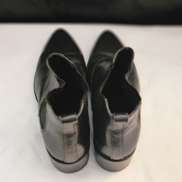 Vagabond Black Marja Ankle Slip On Boots 100%Leather Design Sz 36 / 6 US - Picture 11 of 12